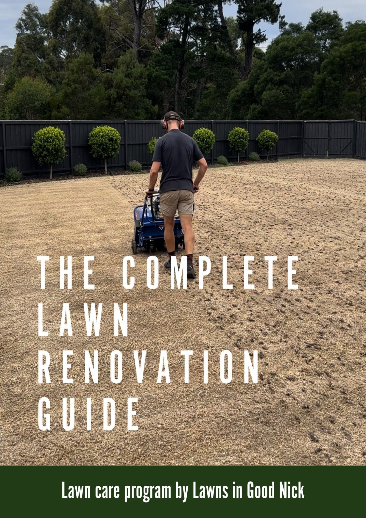 Cool season lawn program + lawn renovation guide BUNDLE